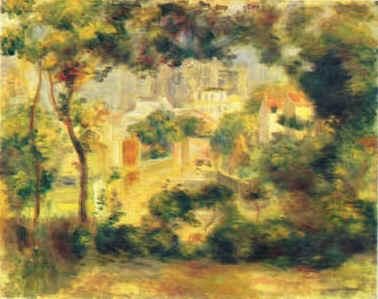 Pierre Renoir Sacre Coeur Sweden oil painting art
